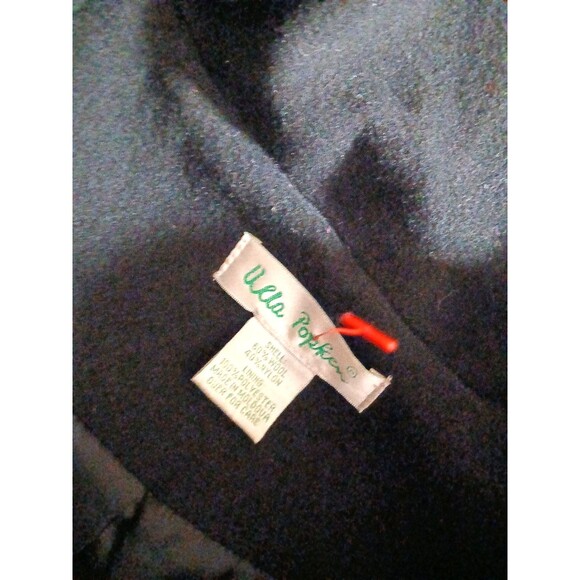 NWOT Ulla Popken Women's Size XXL Black Button-Up Wool Blend Mid-Length Pea Coat - Picture 9 of 9